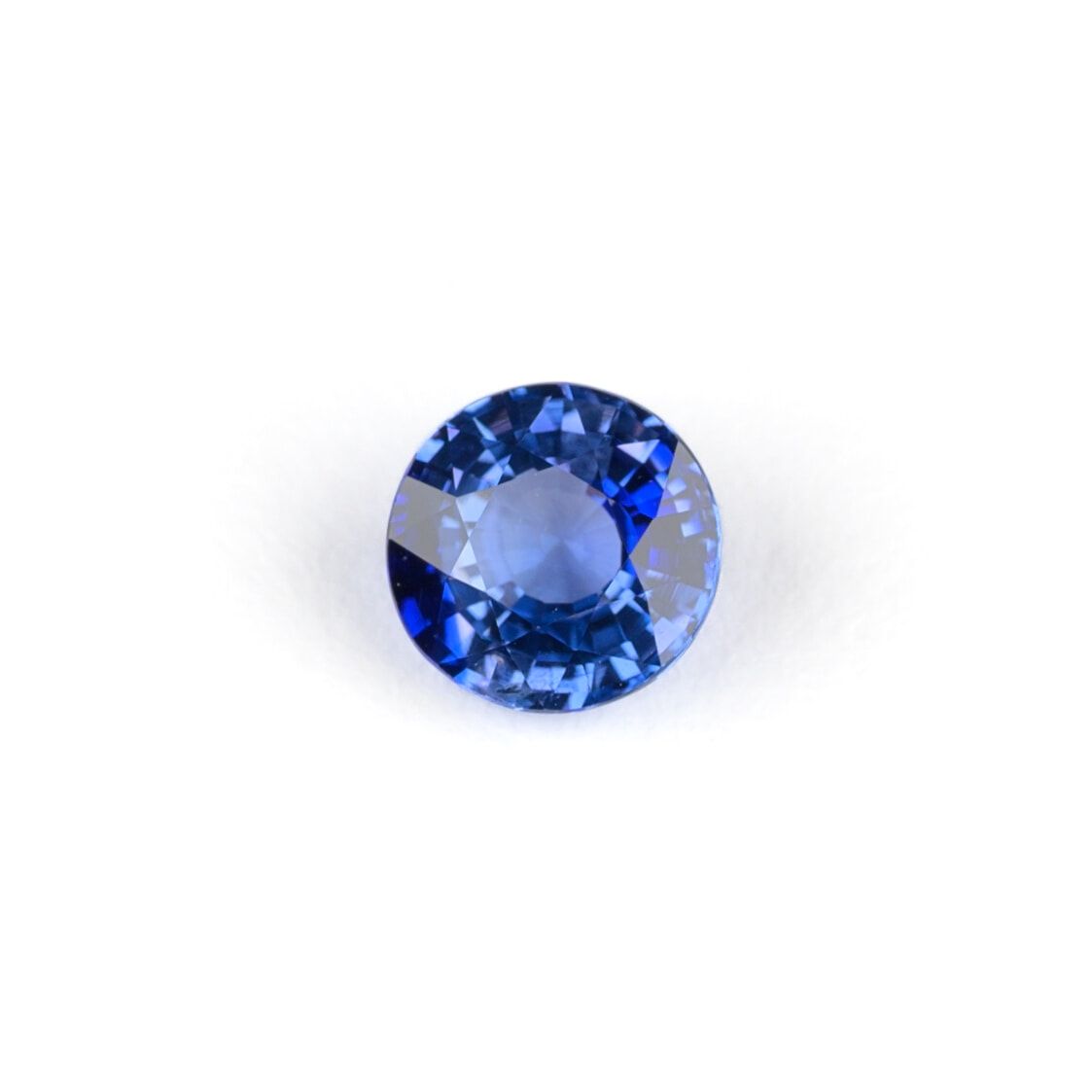 1.55 ct Round Blue Natural Sapphire