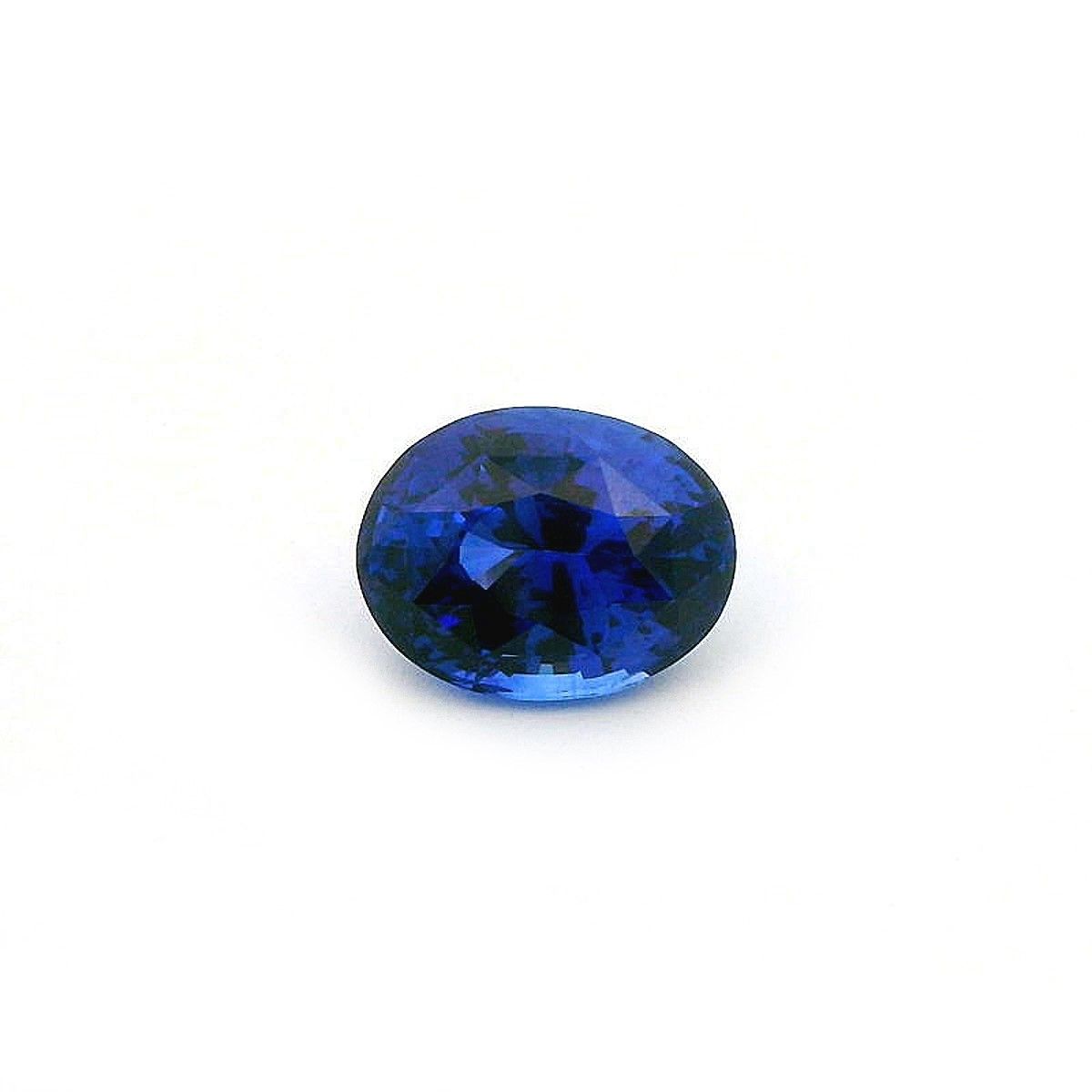 5.16 ct Oval Blue Natural Sapphire