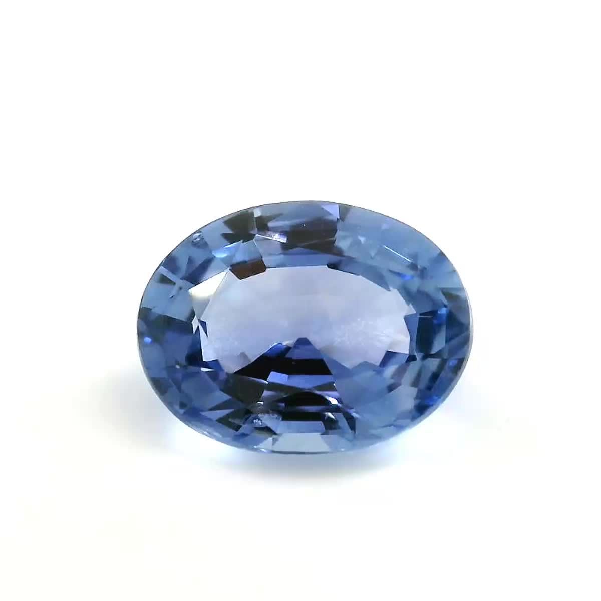 2.76 ct Oval Blue Natural Sapphire