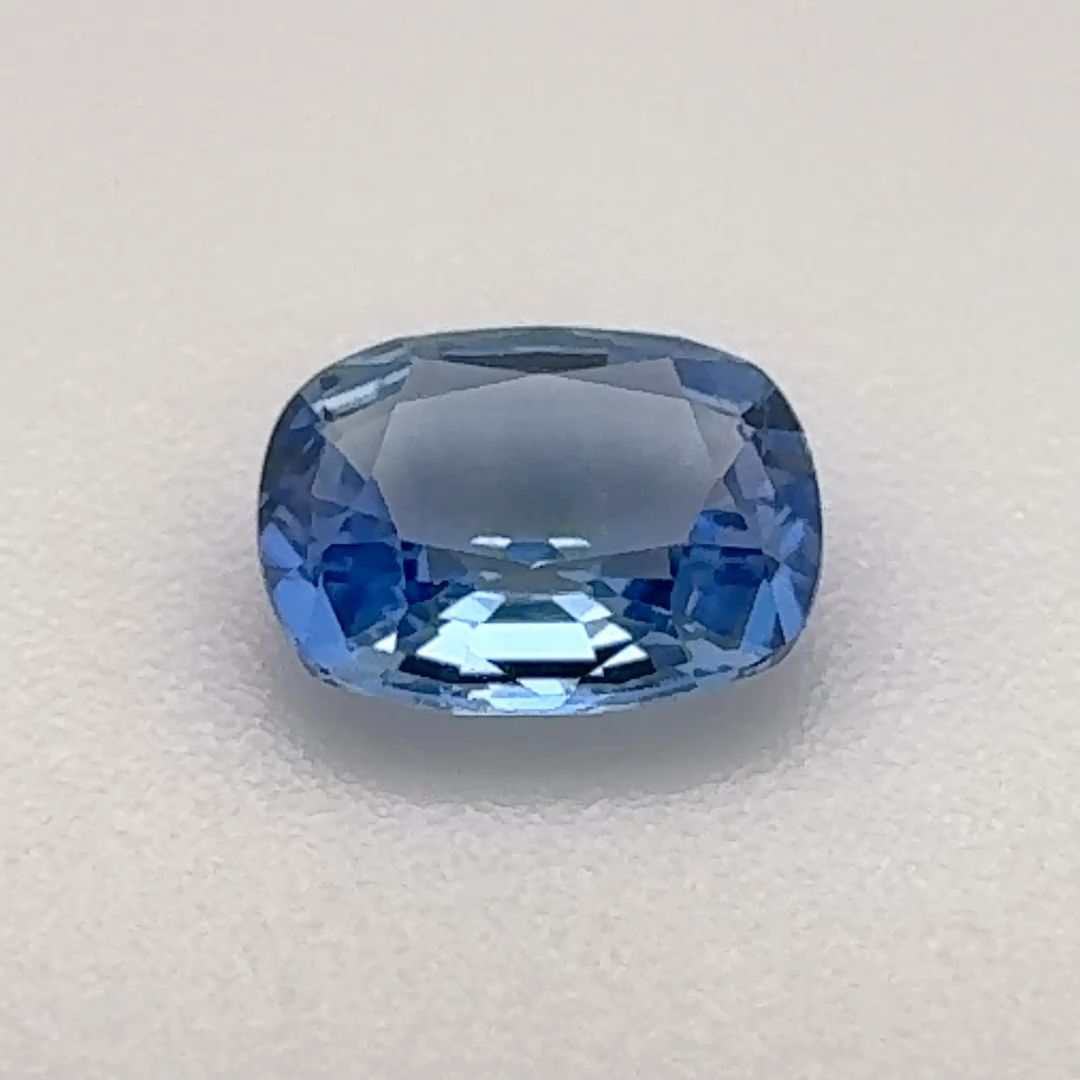 0.63 ct Cushion Blue Natural Sapphire
