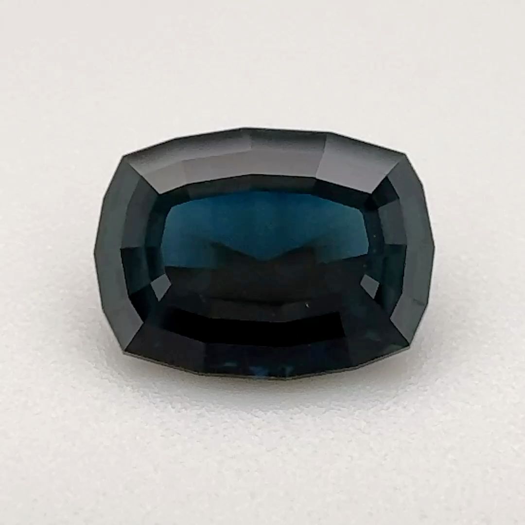 1.71 ct Cushion Blue Natural Sapphire