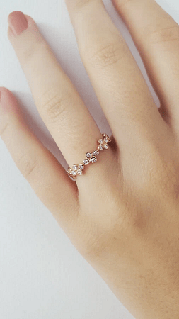 Stacker Ring 0.15cts