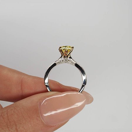 Tulip Petal Split with Lab Grown Diamond 1.60ct