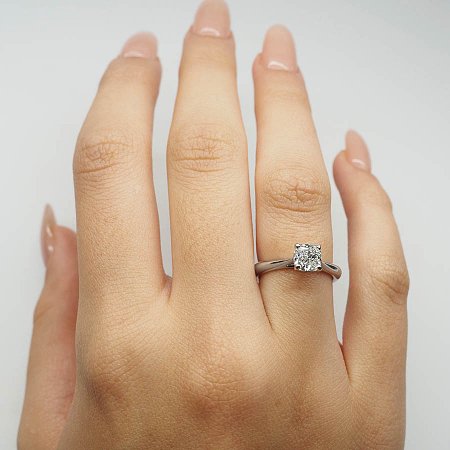 Calista Ring with Lab Grown Diamond 1ct