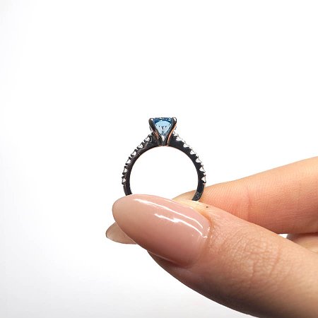 Cara Mid Ring with Lab Grown Diamond 2.01ct