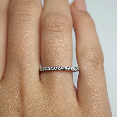 Wedding Ring with Diamond 0.21ct