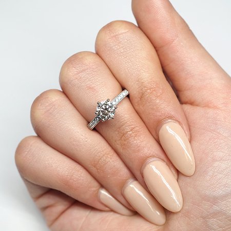 Rene Ring with Lab Grown Diamond 1.14ct