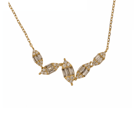 Diamond Necklace with Natural Diamonds