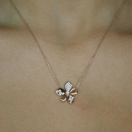 Diamond Necklace with Natural Diamonds