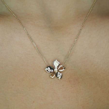 Diamond Necklace with Natural Diamonds
