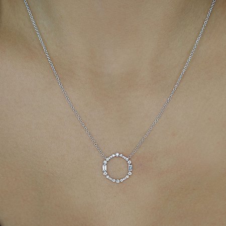 Diamond Necklace with Natural Diamonds