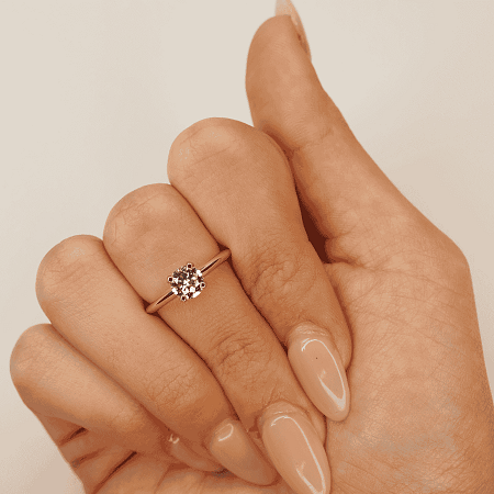 Tribute 0.75ct Round IGI LG Solitaire Diamond Engagement Ring