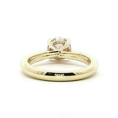 Dalia Engagement Ring with IGI LG Diamond 1.24cts Total Weight