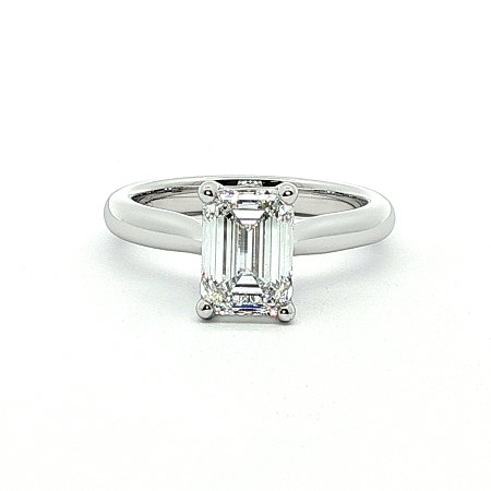 Dalia Engagement Ring with IGI LG Diamond 1.1cts Total Weight