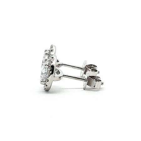 Angeli Claw Set Earrings with IGI LG Diamond 2.3cts Total Weight