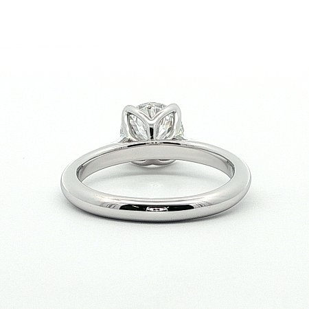 Tulip Engagement Ring with IGI LG Diamonds 1.54cts Total Weight