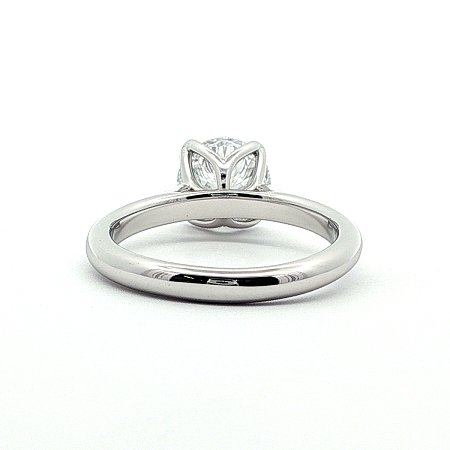 Tulip Engagement Ring with IGI LG Diamonds 1.54cts Total Weight