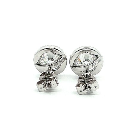Angeli Claw Set Earrings with IGI LG Diamond 2.3cts Total Weight