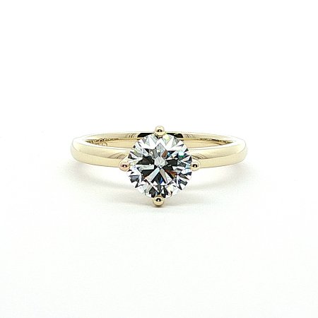 Rene Engagement Ring with IGI LG Diamond 1.40ct Total Weight