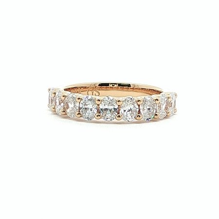 Stacker Wedding Ring with LG Diamonds 1.3ct Total Weight