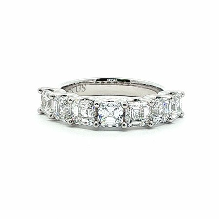 Stacker Wedding Ring with LG Diamonds 2.63ct Total Weight