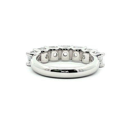 Stacker Wedding Ring with LG Diamonds 2.63ct Total Weight