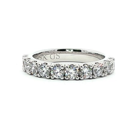 Wedding Ring with LG Diamonds 1.01ct Total Weight