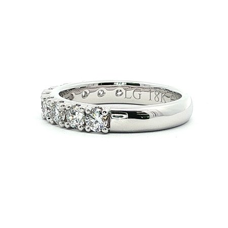 Wedding Ring with LG Diamonds 1.01ct Total Weight