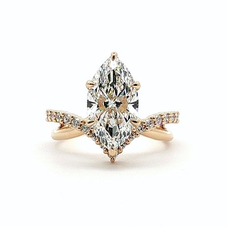 Jana Engagement Ring with IGI LG Diamonds 3.06ct Total Weight