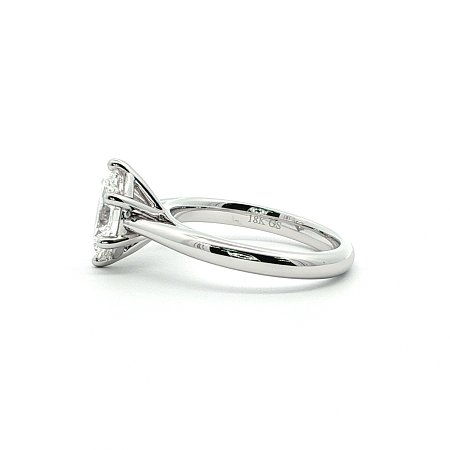 Cathedral Engagement Ring with IGI LG Diamonds 1.54ct Total Weight