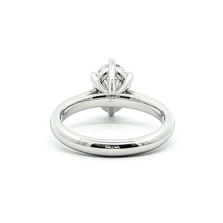 Cathedral Engagement Ring with IGI LG Diamonds 1.54ct Total Weight