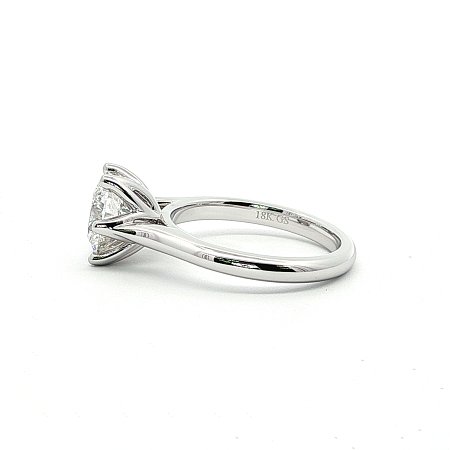 Tulip Engagement Ring with IGI LG Diamonds 2.07ct Total Weight