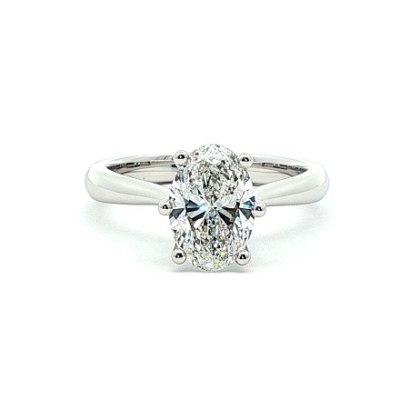Dalia Engagement Ring with IGI LG Diamonds 1.55ct Total Weight