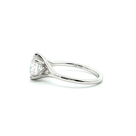 Ethereal Engagement Ring with IGI LG Diamonds 1.59ct Total Weight