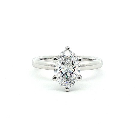 Rene Engagement Ring with IGI LG Diamonds 1.8ct Total Weight