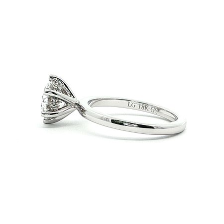 Ariel Engagement Ring with IGI LG Diamonds 1.51ct Total Weight