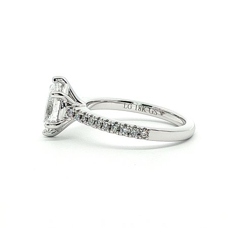 Cara Engagement Ring with IGI LG Diamonds 1.23ct Total Weight