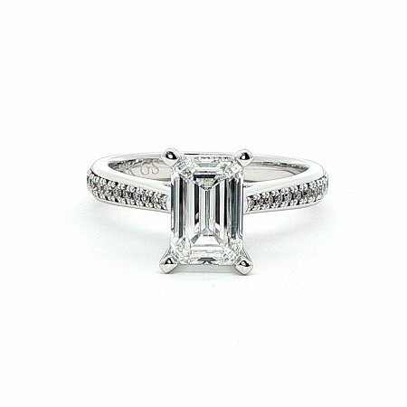 Calista Engagement Ring with IGI LG Diamonds 1.58ct Total Weight