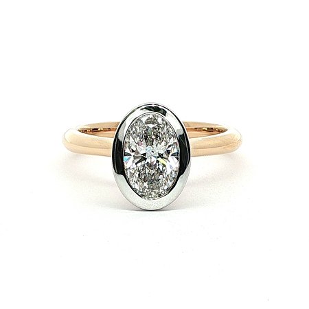 Selena Engagement Ring with IGI LG Diamonds 1.23ct Total Weight