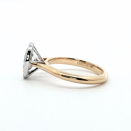 Selena Engagement Ring with IGI LG Diamonds 1.23ct Total Weight
