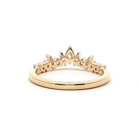 Wedding Ring with LG Diamonds 0.23ct Total Weight