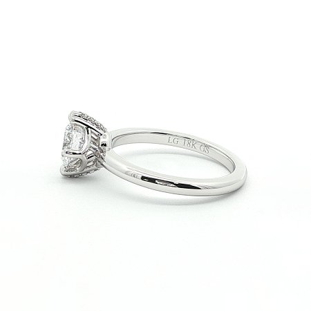 Ethereal Engagement Ring with IGI LG Diamonds 1.04ct Total Weight