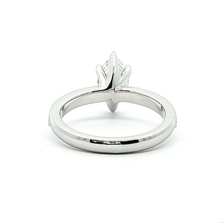 Rene Engagement Ring with IGI LG Diamonds 1ct Total Weight