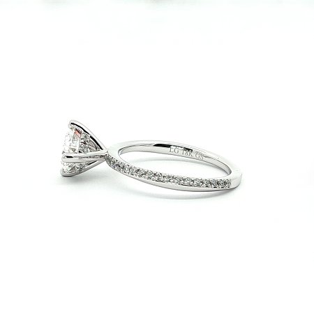 Ariel Engagement Ring with IGI LG Diamonds 1.51ct Total Weight