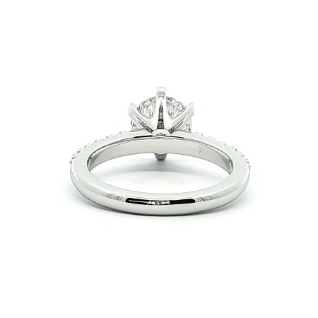 Tribute Engagement Ring with IGI LG Diamonds 1.61ct Total Weight