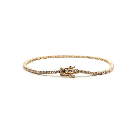 Tennis Bracelet with LG Diamonds 1ct Total Weight