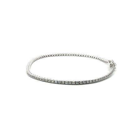 Tennis Bracelet with LG Diamonds 1ct Total Weight