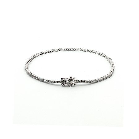 Tennis Bracelet with LG Diamonds 1ct Total Weight