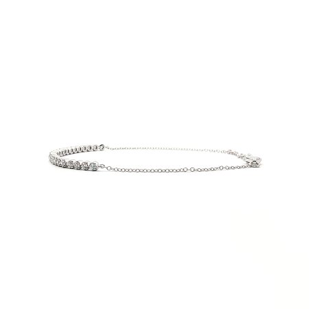 Diamond Bracelet with Natural Diamonds 0.58ct Total Weight
