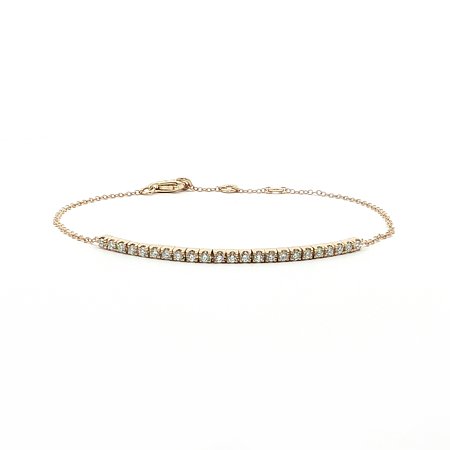 Diamond Bracelet with Natural Diamonds 0.30ct Total Weight